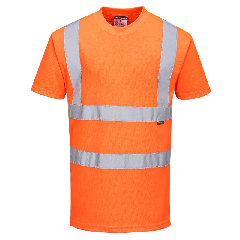 Personalised Portwest RT23 Hi-Vis Work T-Shirt - Image 2
