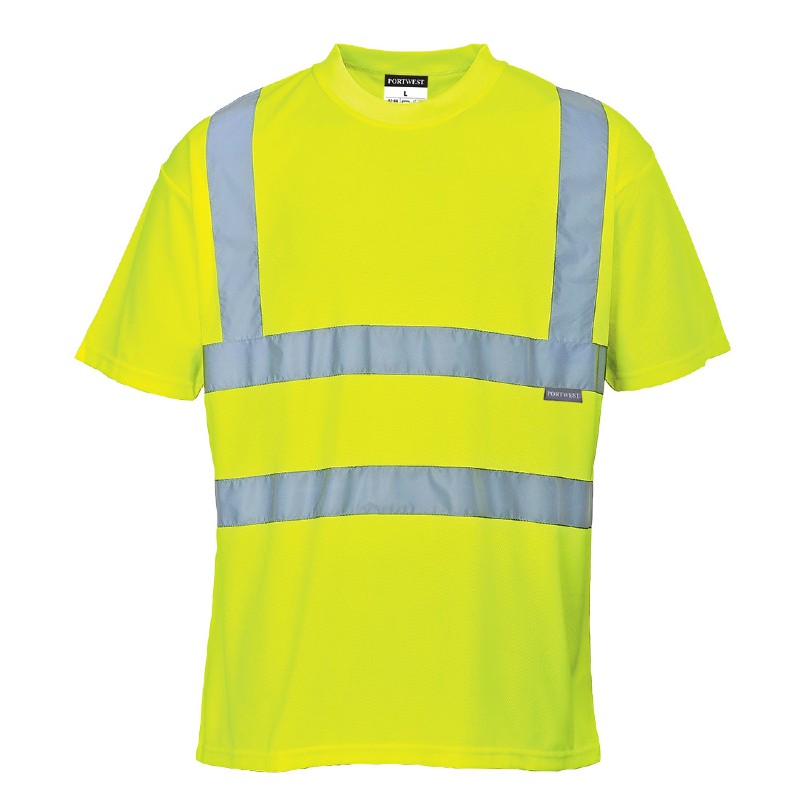 Personalised Portwest RT23 Hi-Vis Work T-Shirt - Image 4